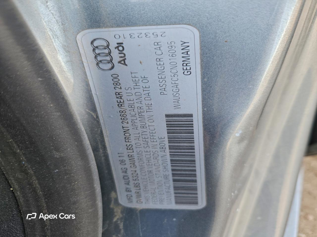 Audi A7 2012