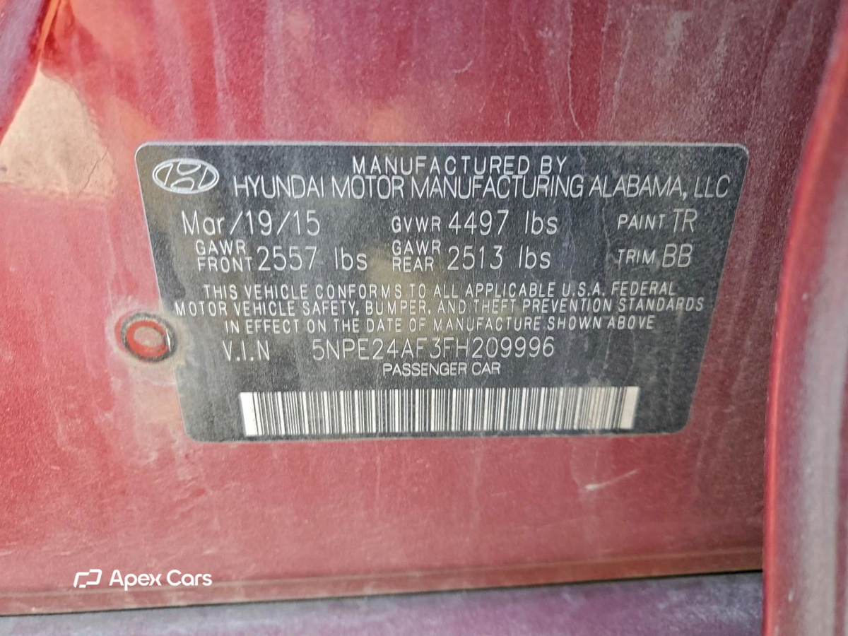 Hyundai Sonata 2015