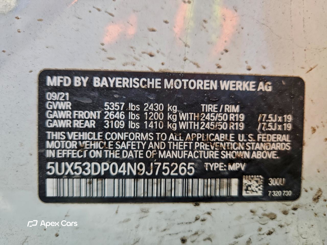 BMW X3 2022