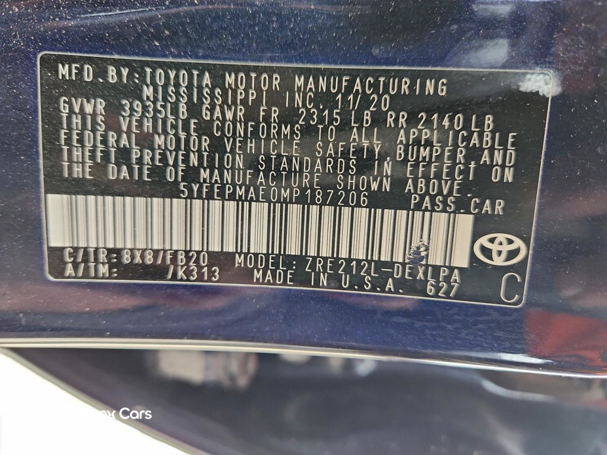 Toyota Corolla 2021
