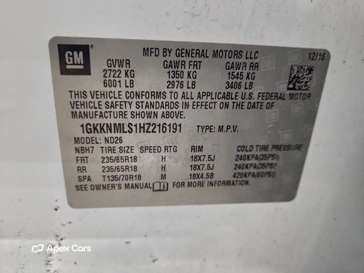 GMC Acadia 2017