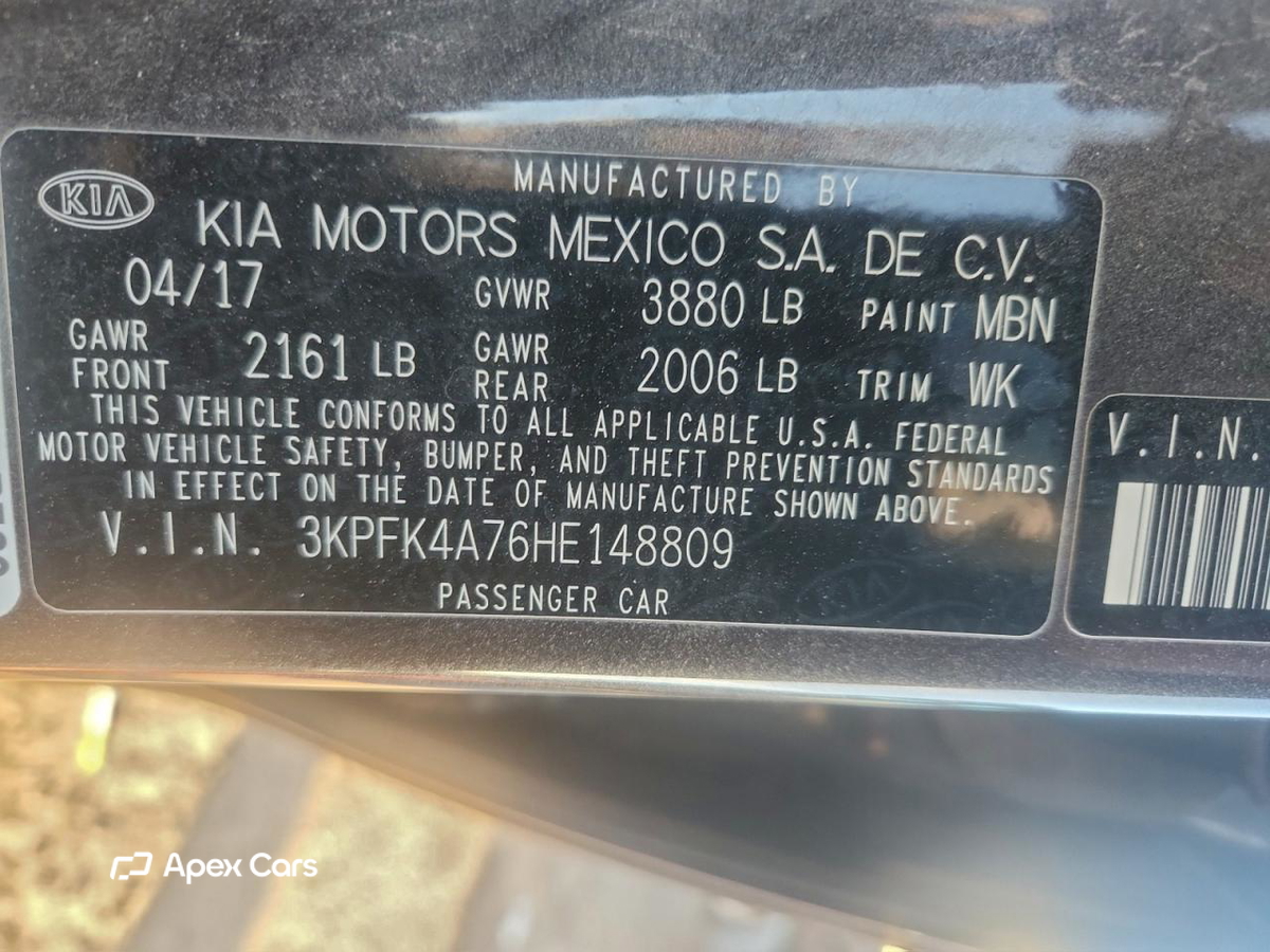 Kia Forte 2017