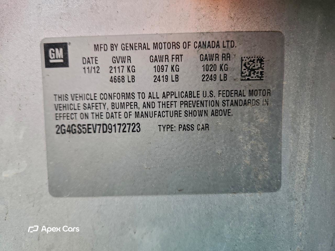 Buick Regal 2013