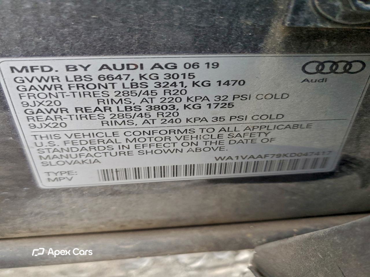 Audi Q7 2019