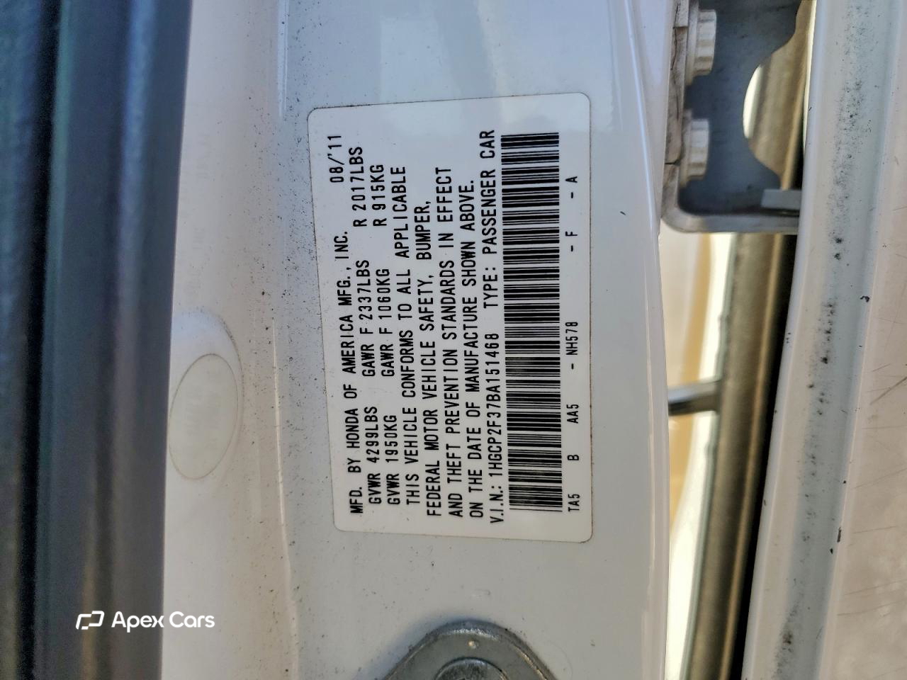 Honda Accord 2011