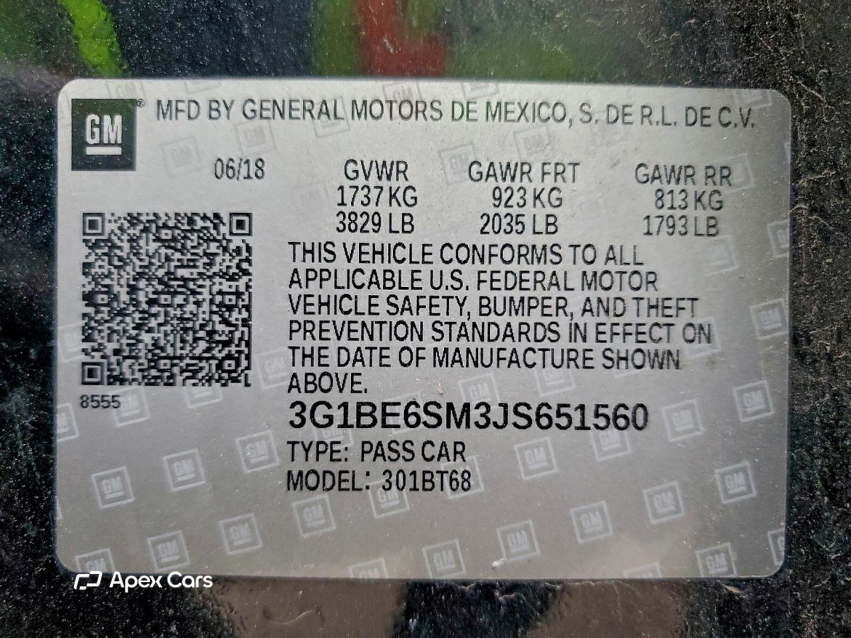 Chevrolet Cruze 2018