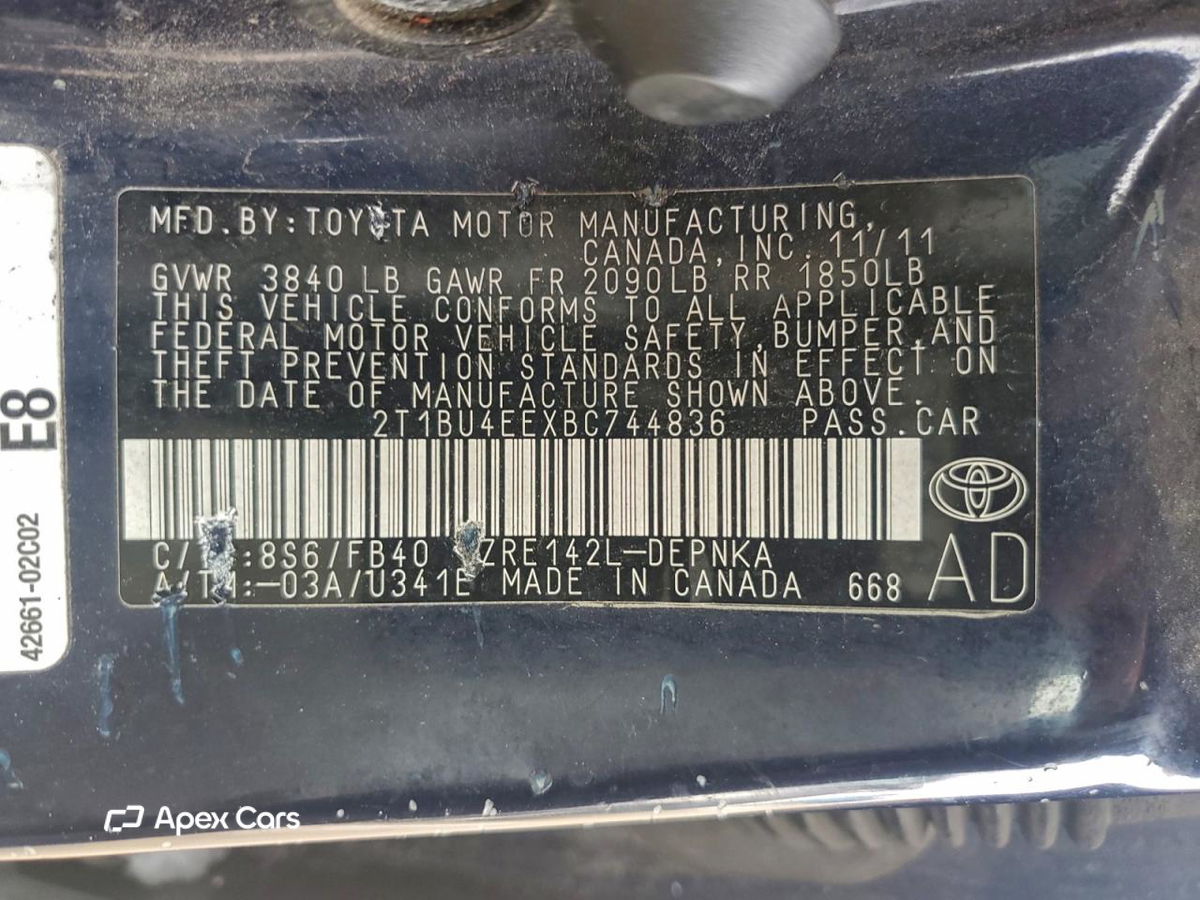 Toyota Corolla 2011