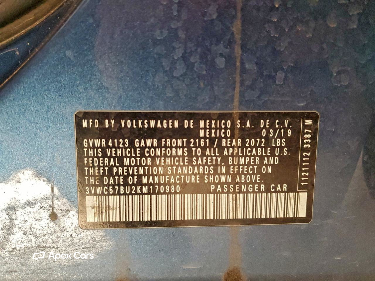 Volkswagen Jetta 2019