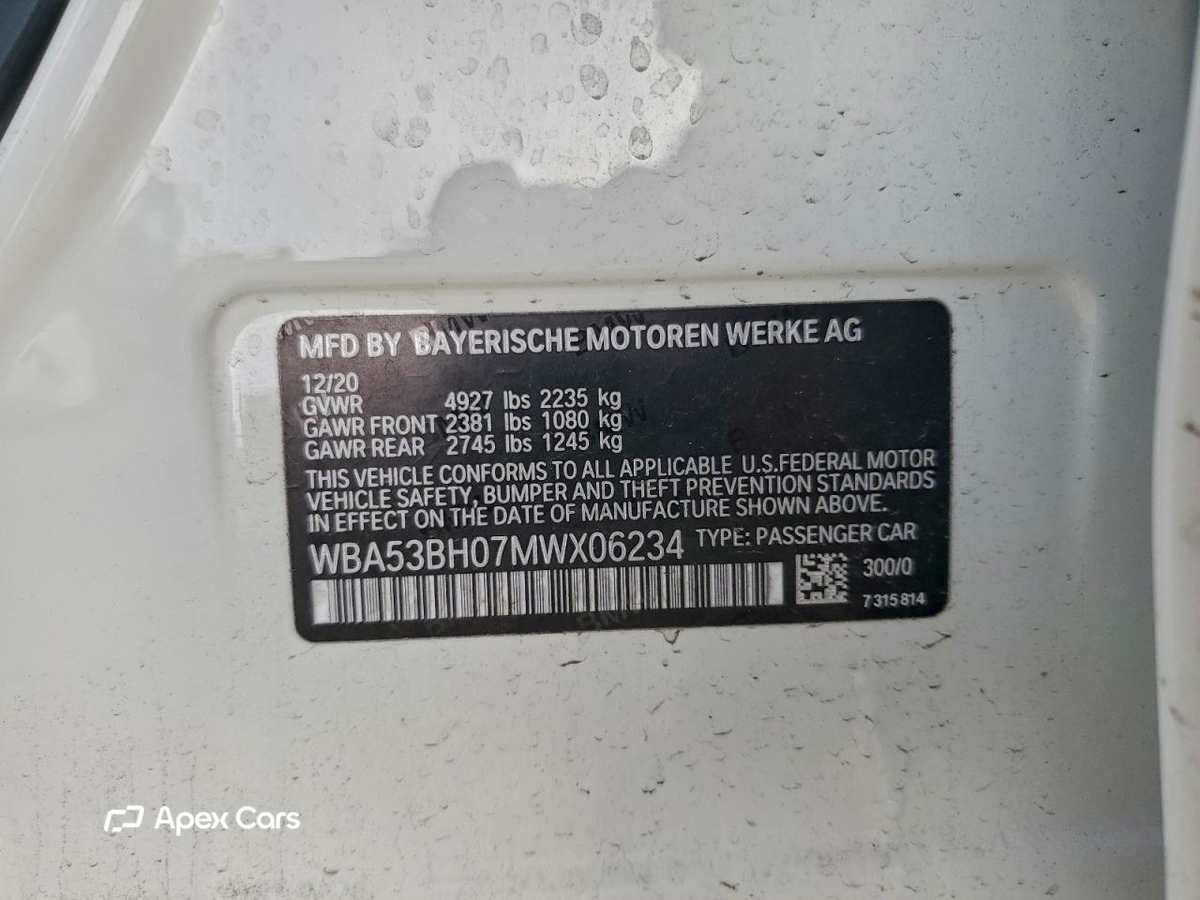 BMW Series 5 2021