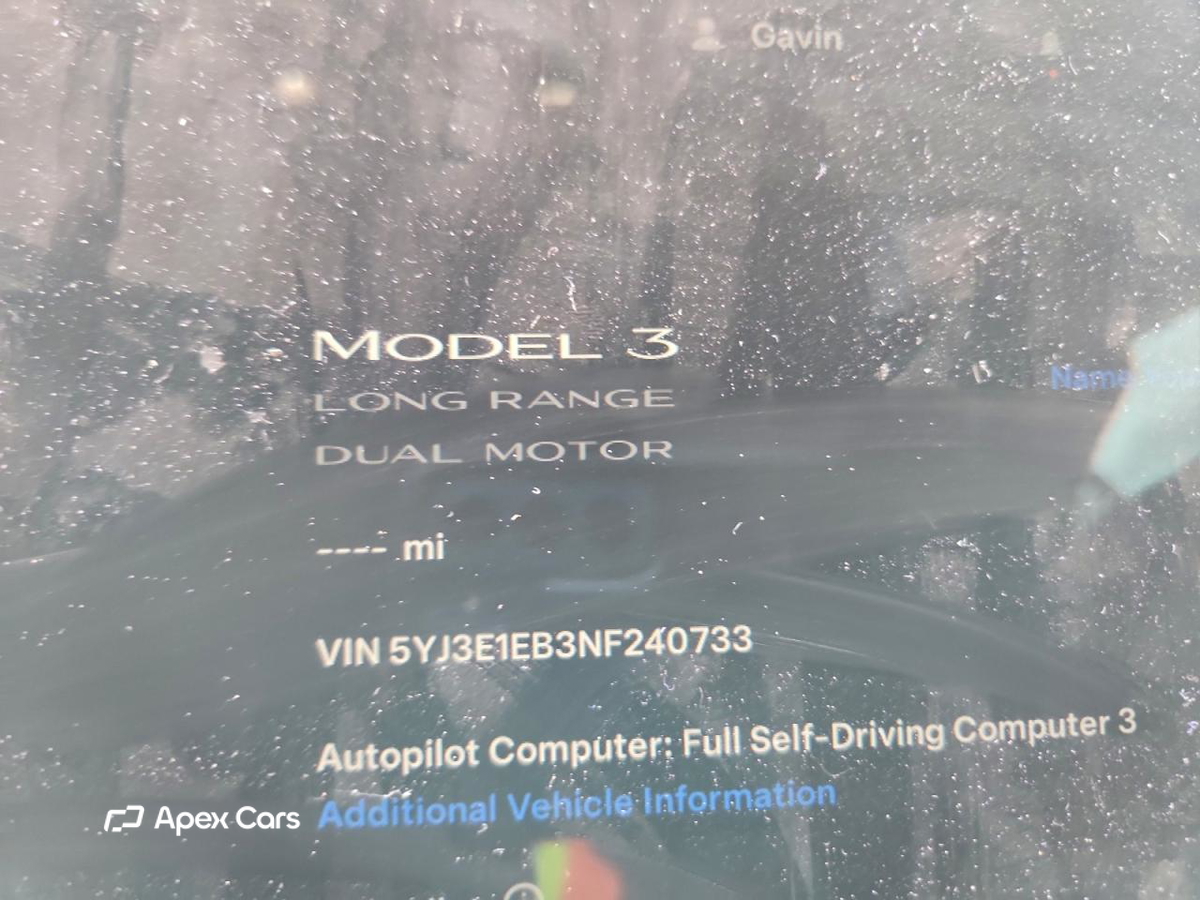 Tesla Model 3 2022