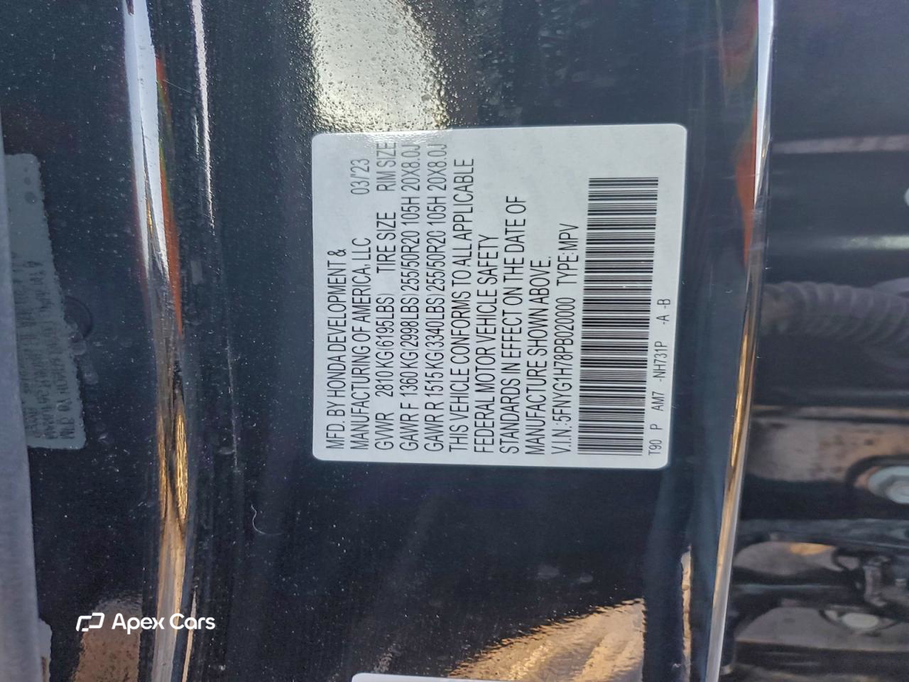 Honda Pilot 2023