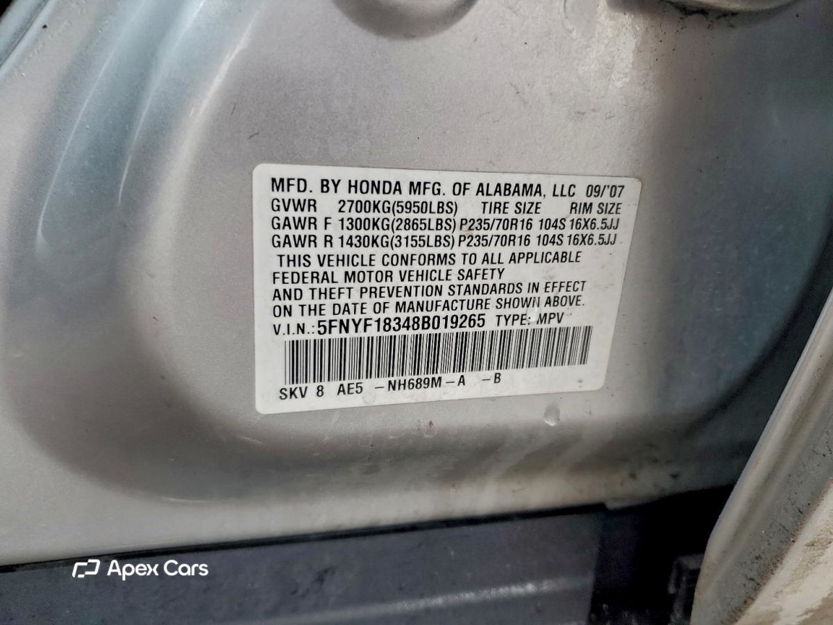 Honda Pilot 2008
