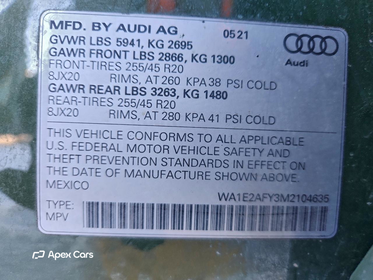 Audi Q5 2021