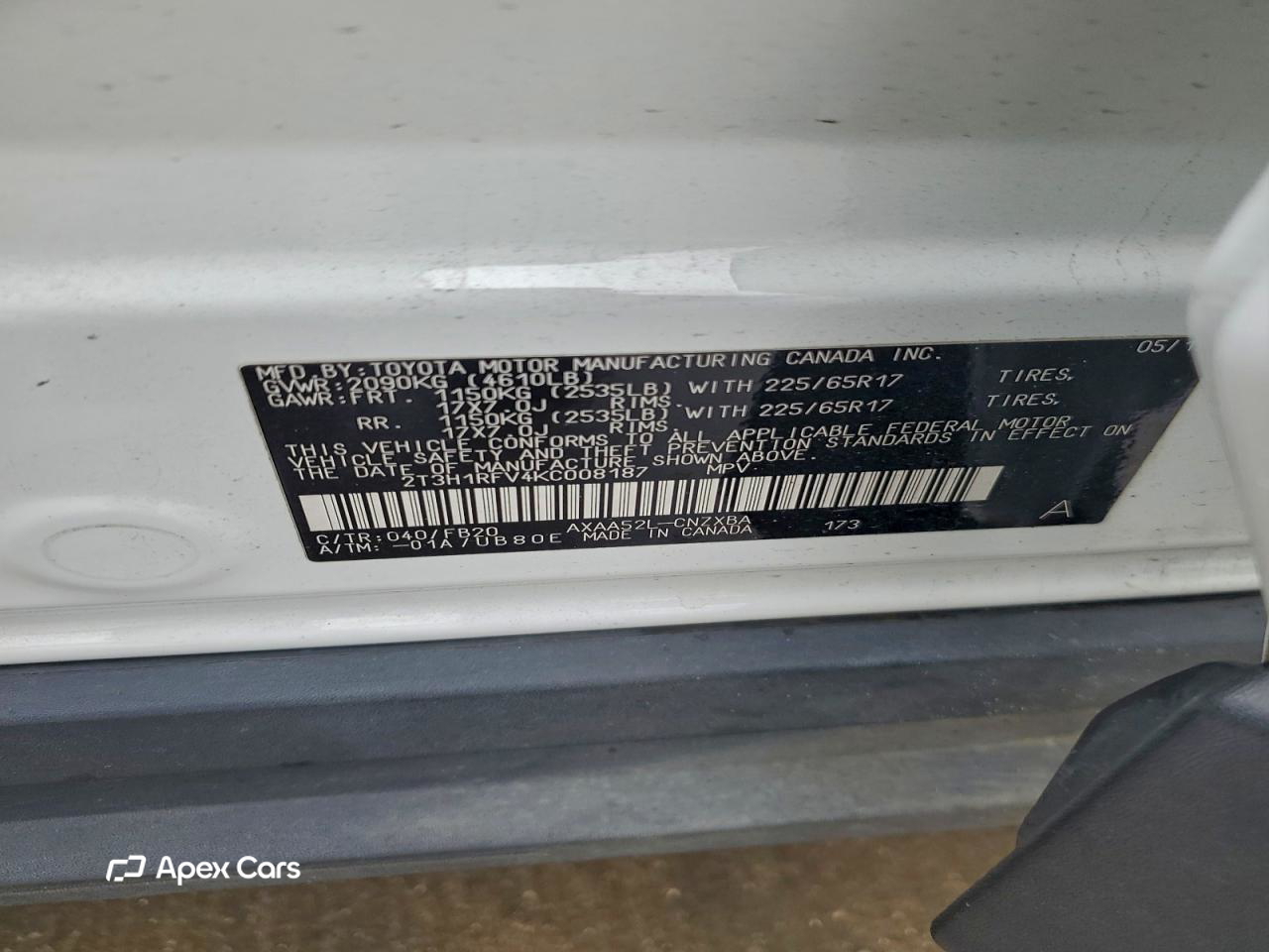 Toyota RAV 4 2019
