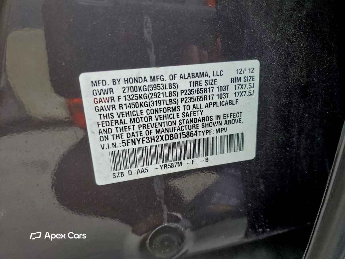 Honda Pilot 2013