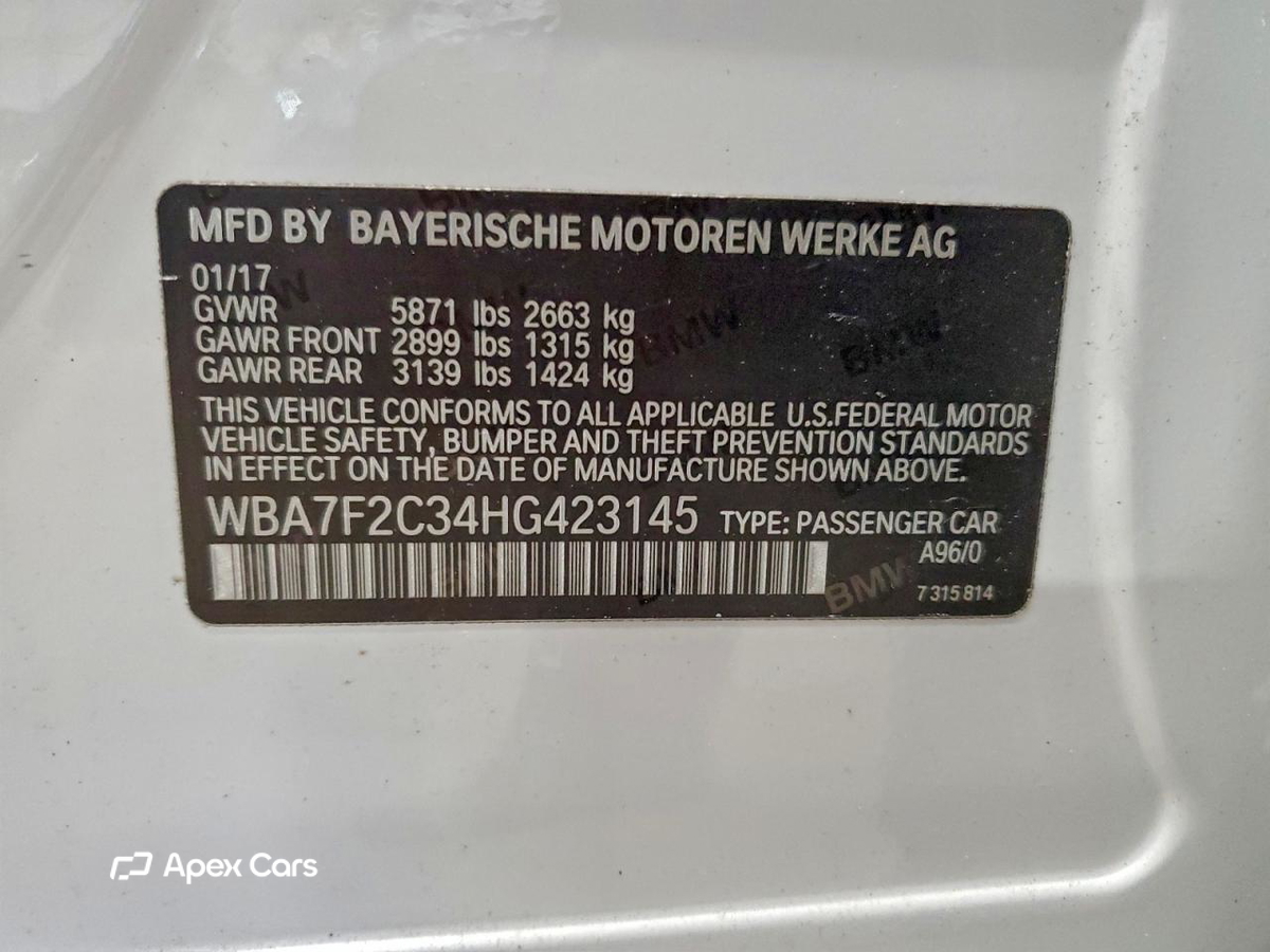 BMW Series 7 2017