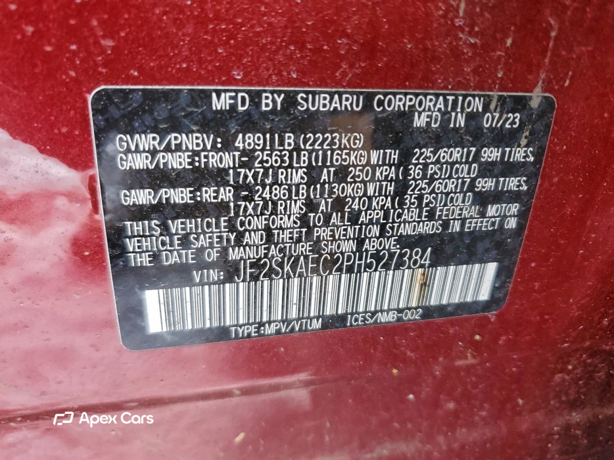 Subaru Forester 2023