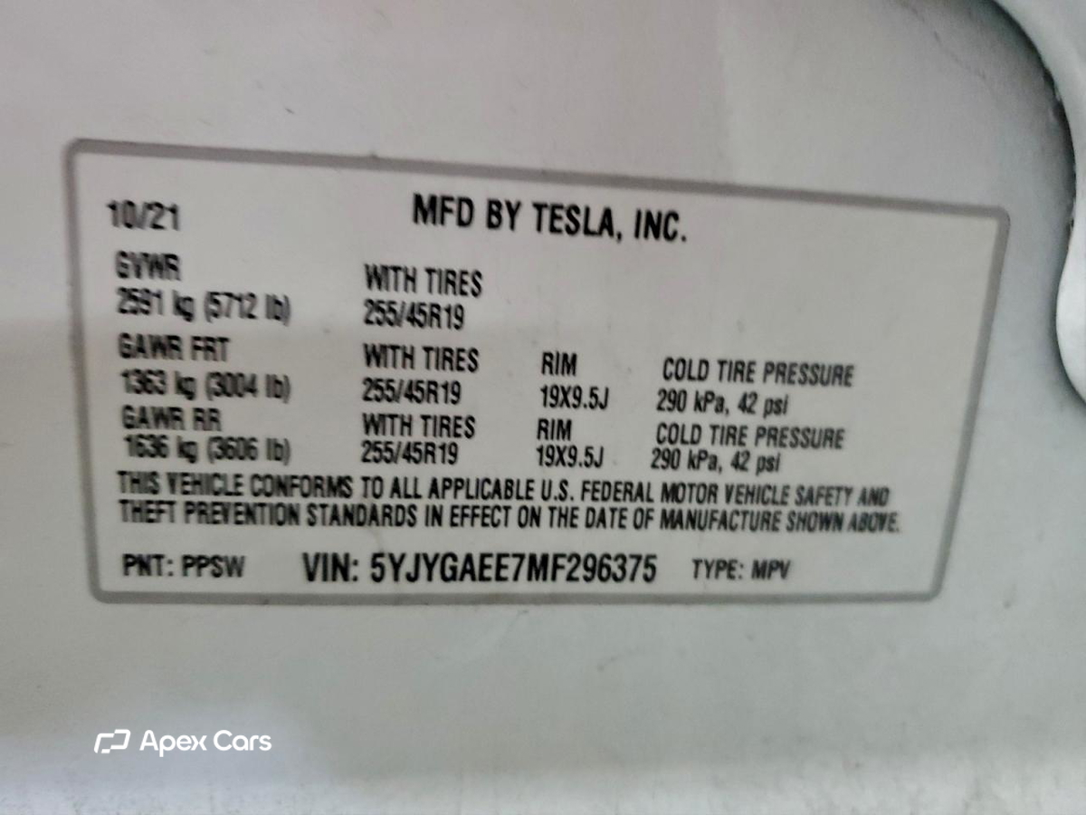 Tesla Model Y 2021