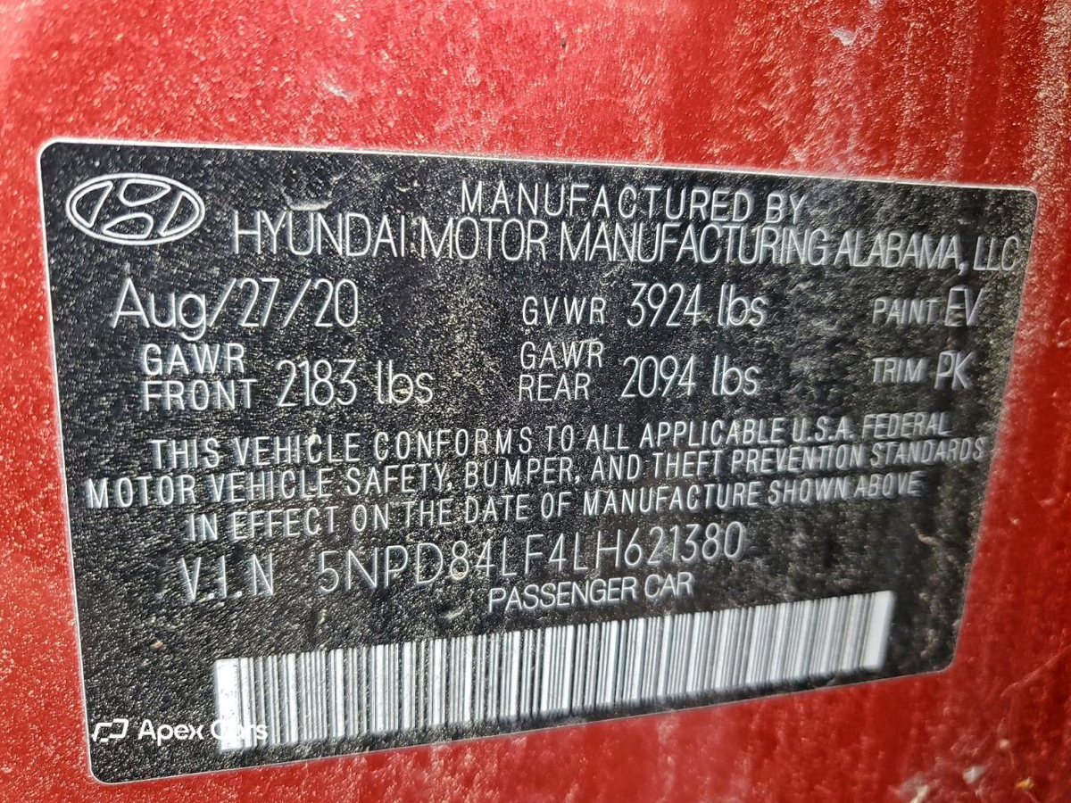 Hyundai Elantra 2020