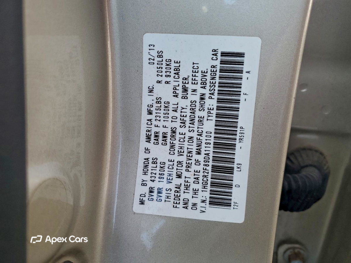 Honda Accord 2013