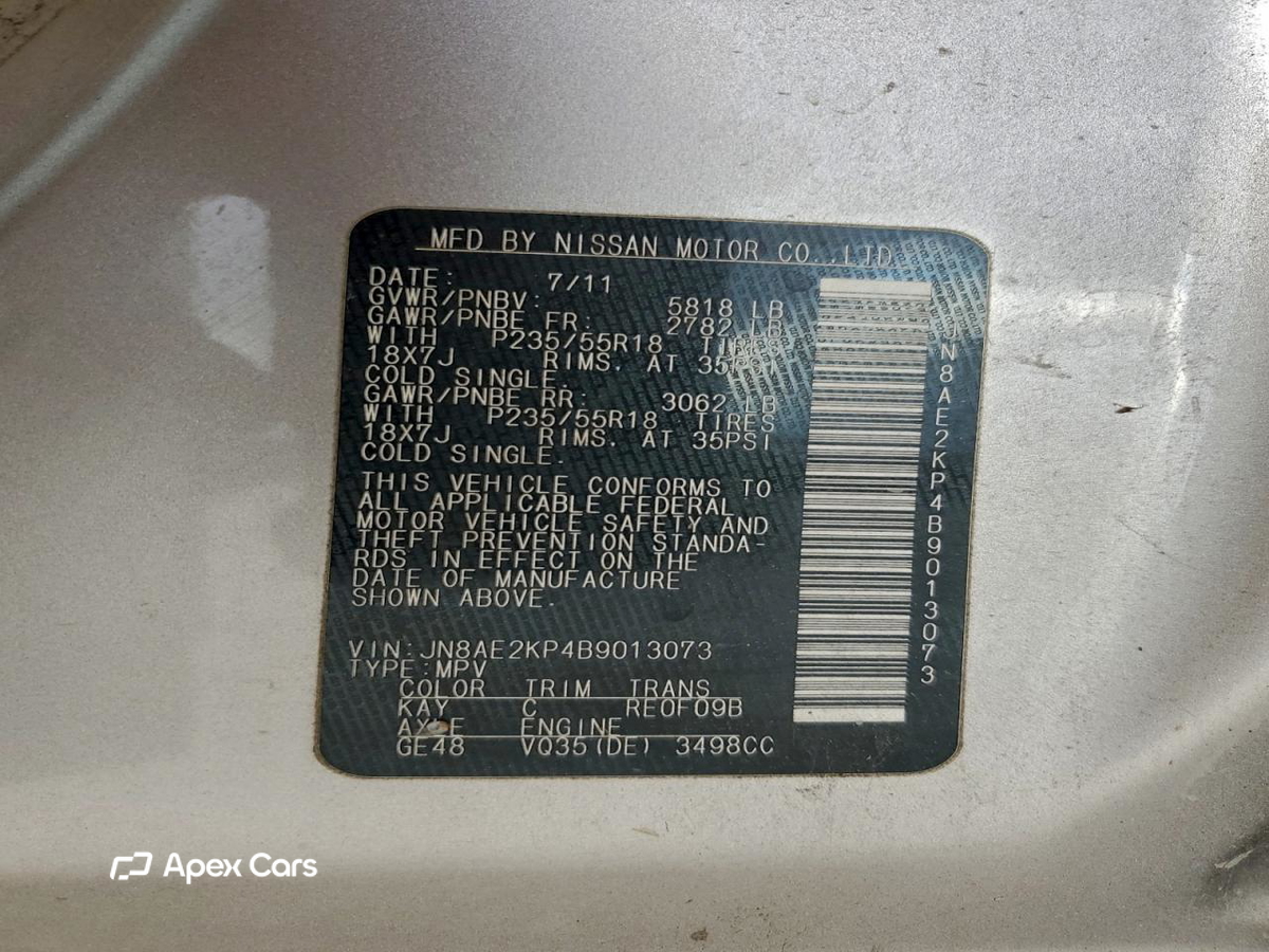 Nissan Quest 2011
