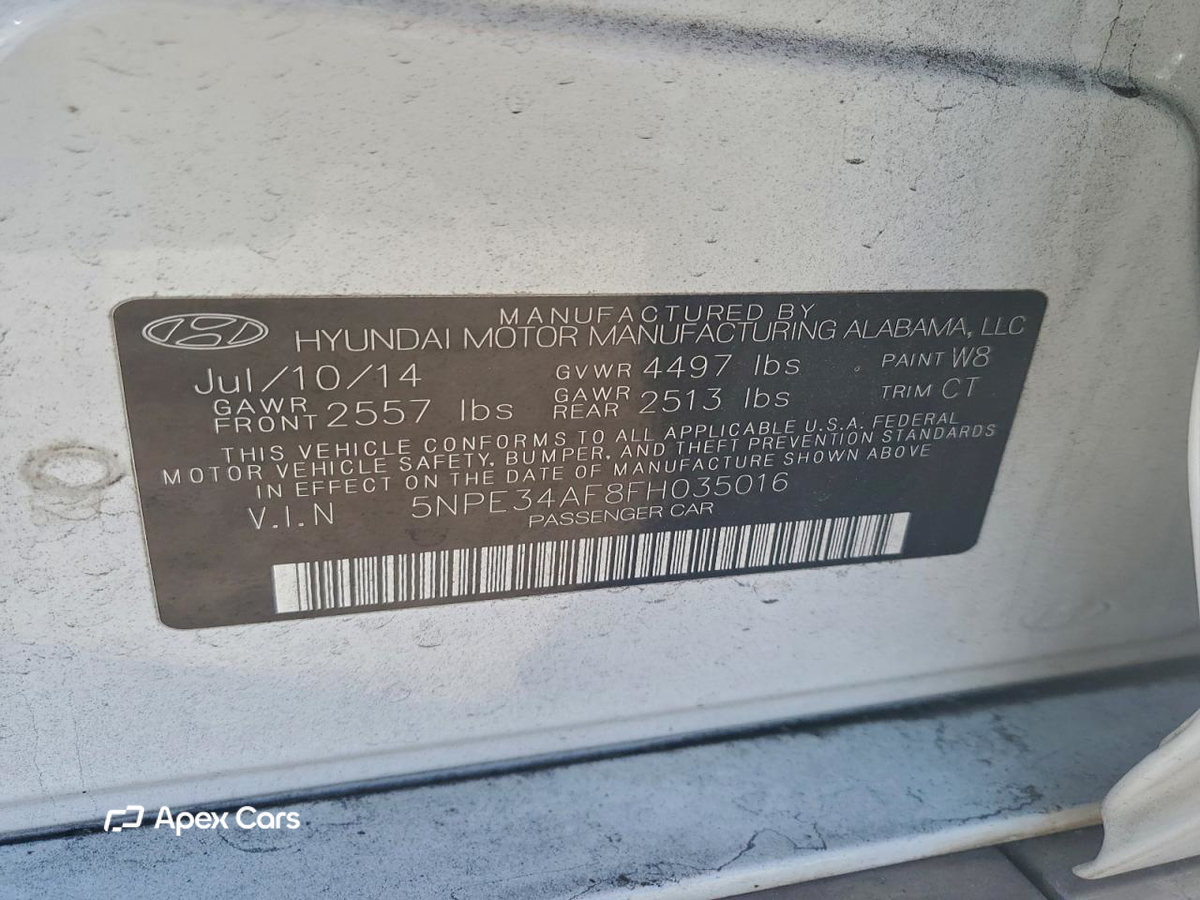 Hyundai Sonata 2015