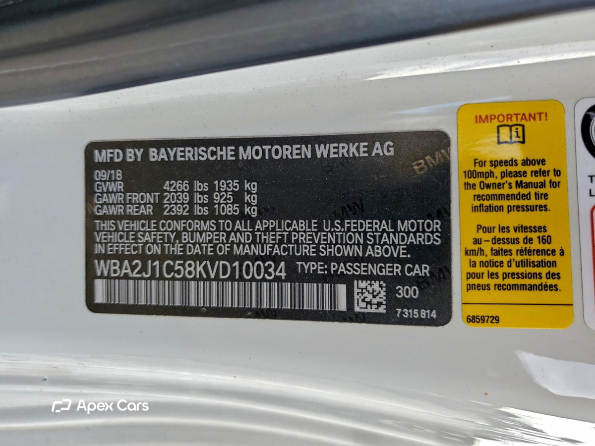 BMW Series 2 2019