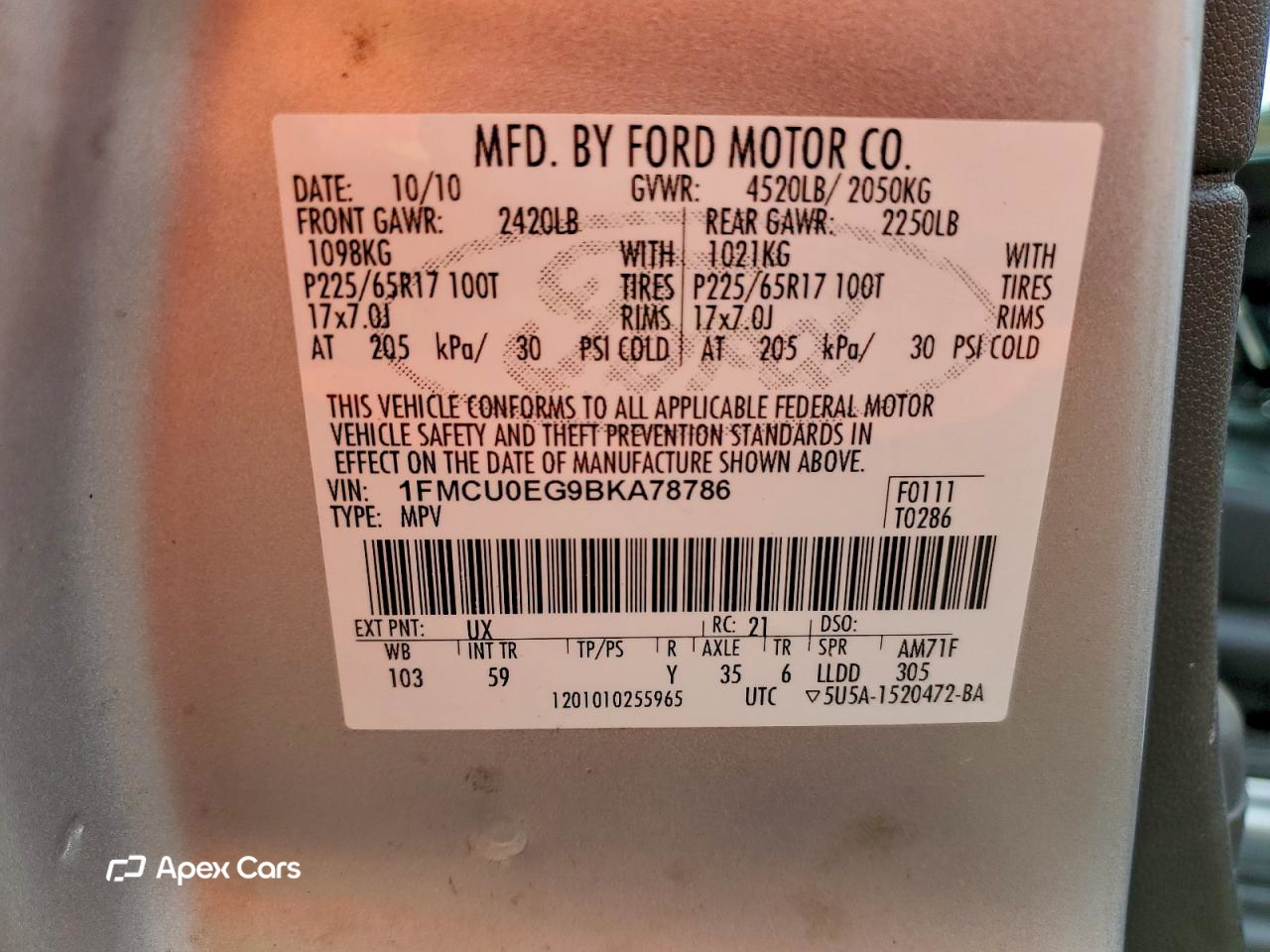 Ford Escape 2011