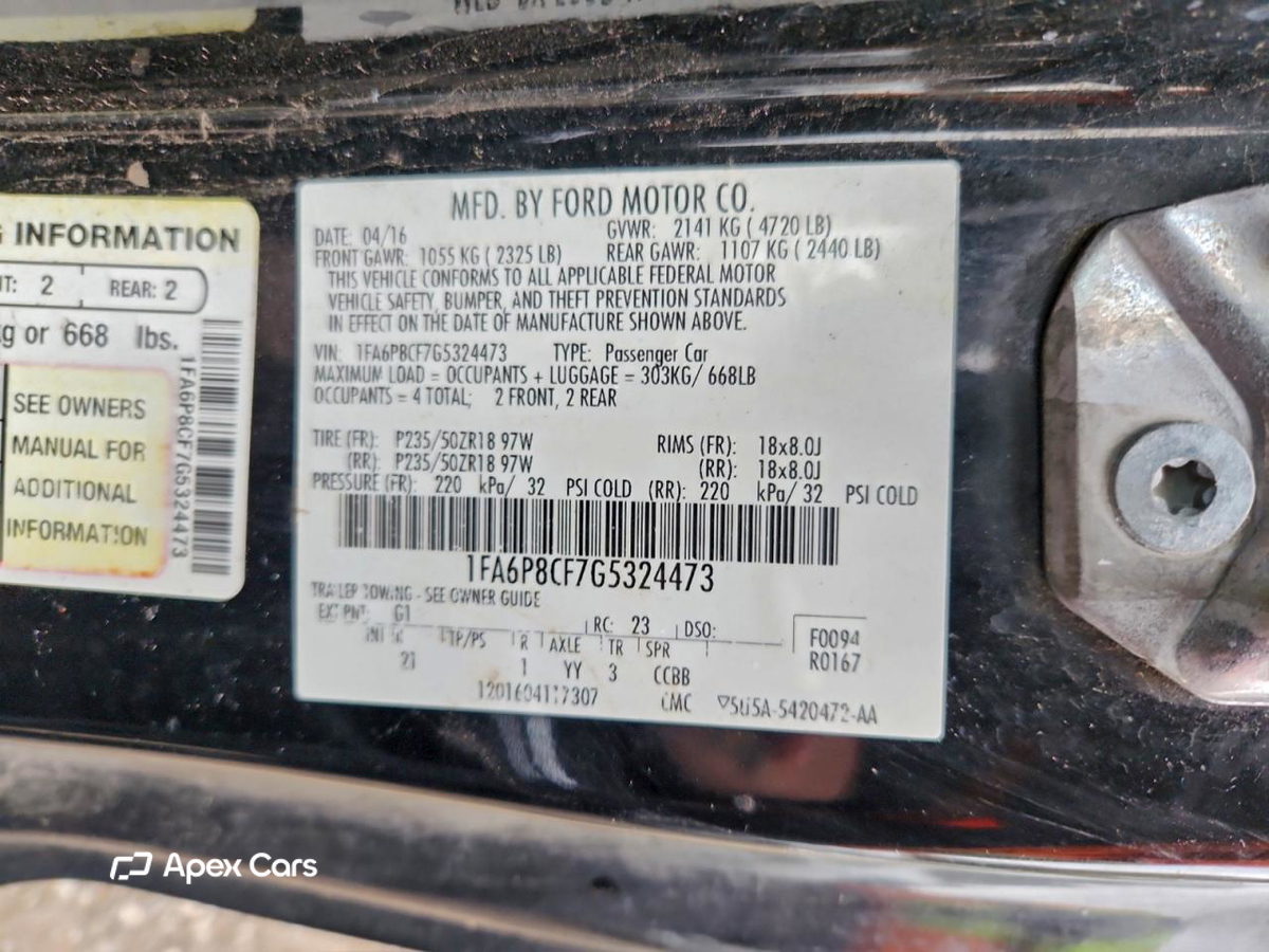 Ford Mustang 2016