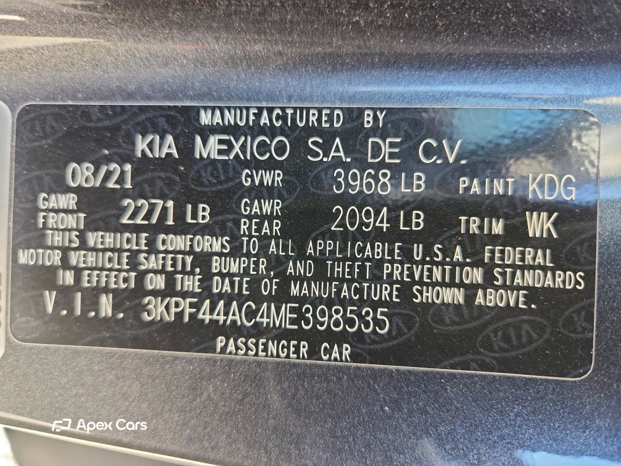 Kia Forte 2021