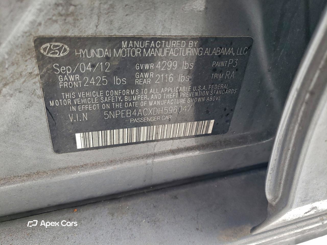 Hyundai Sonata 2013