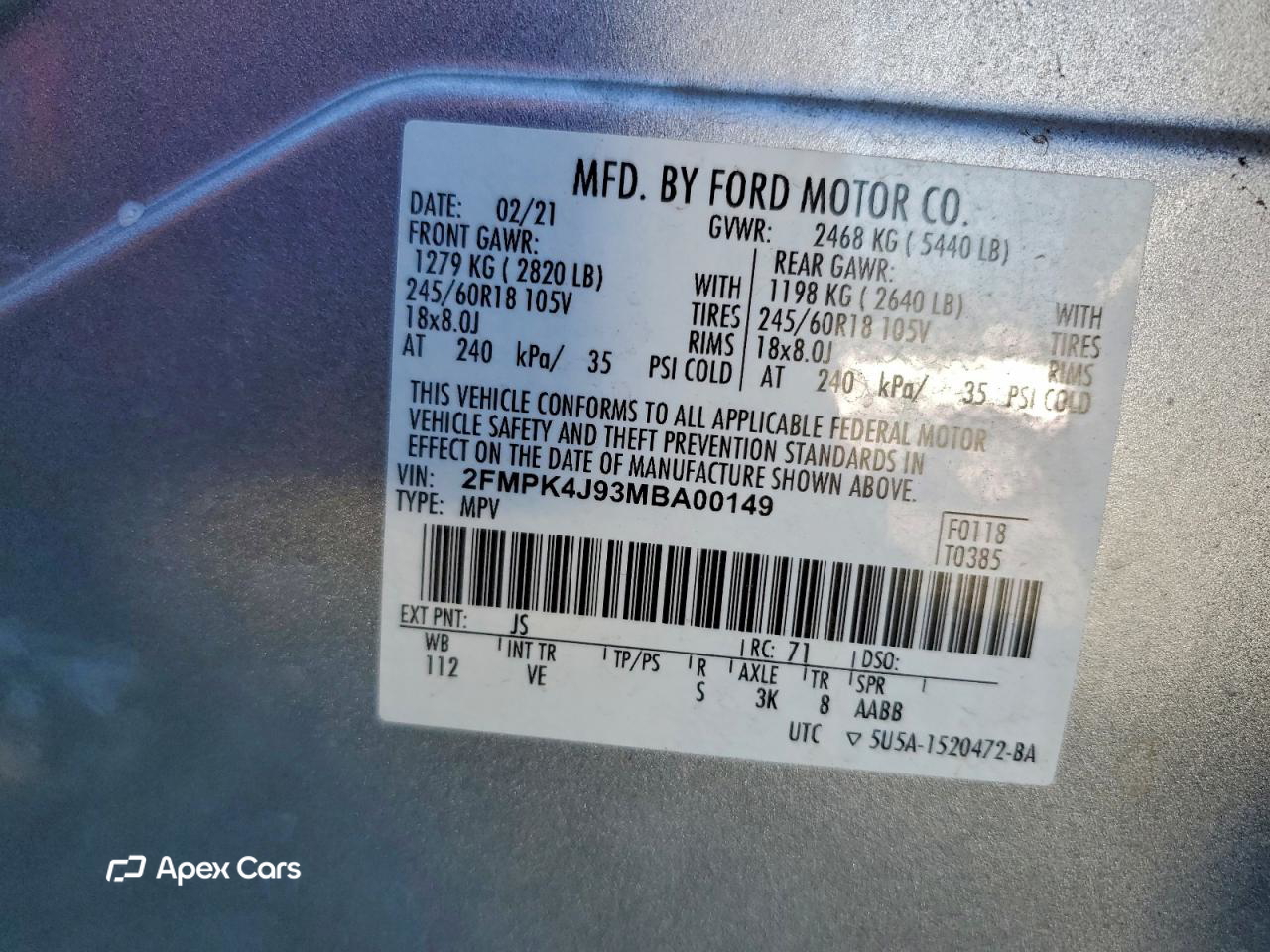 Ford Edge 2021