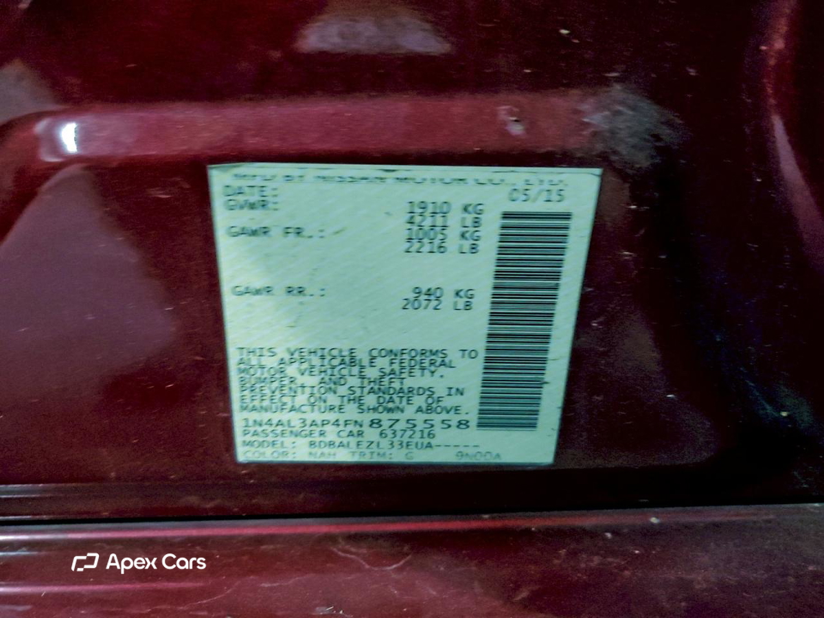 Nissan Altima 2015
