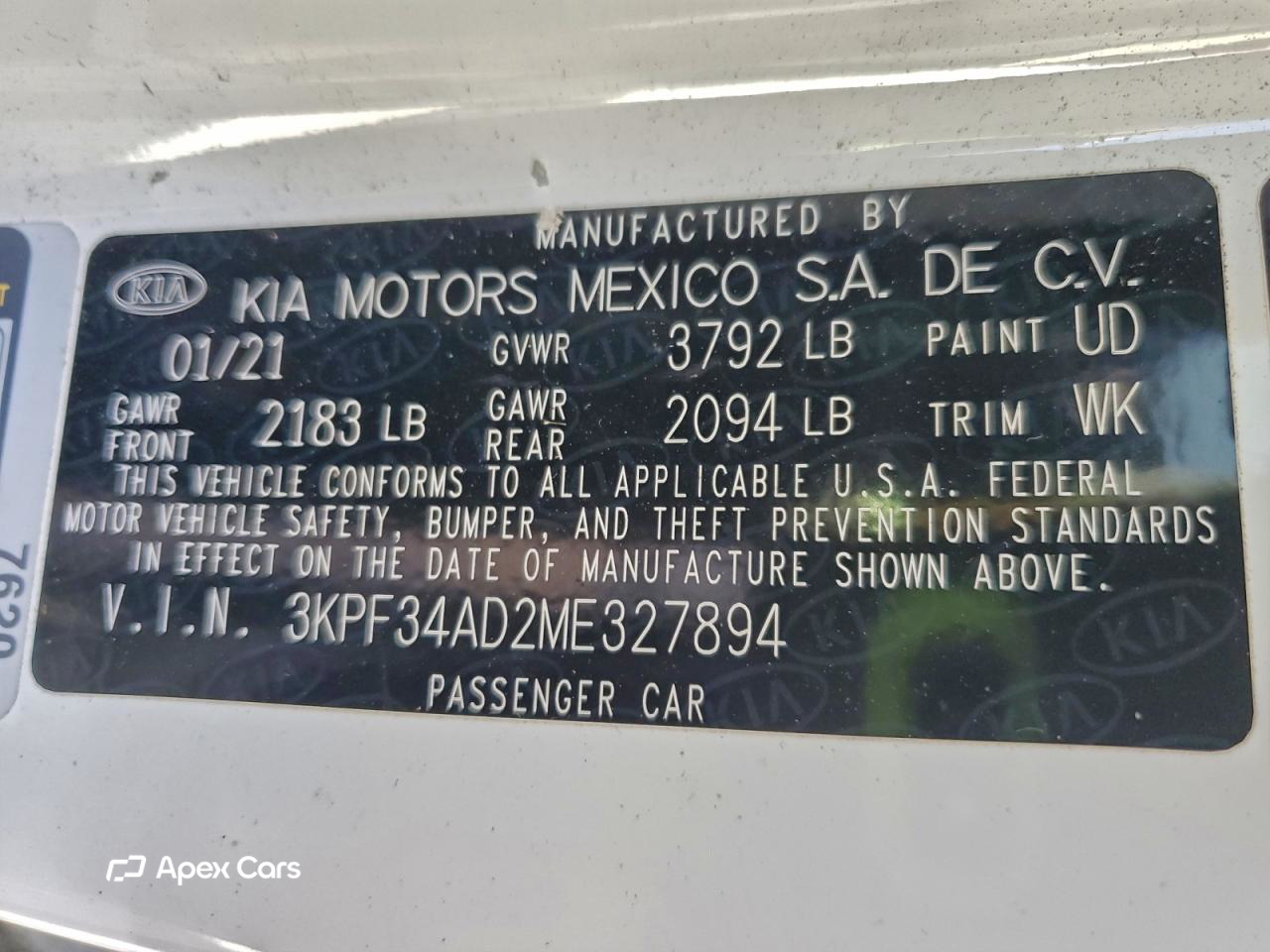 Kia Forte 2021