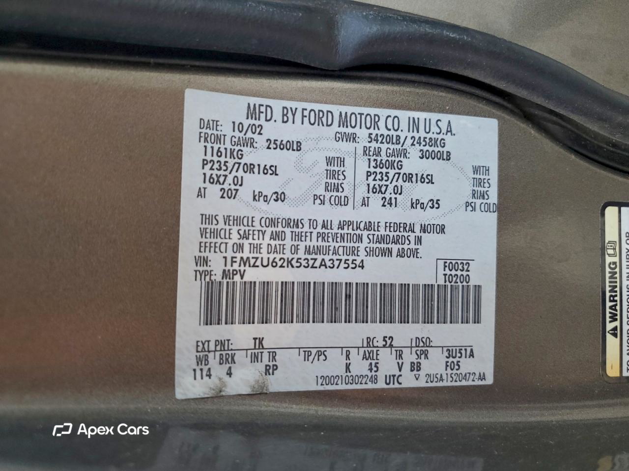 Ford Explorer 2003