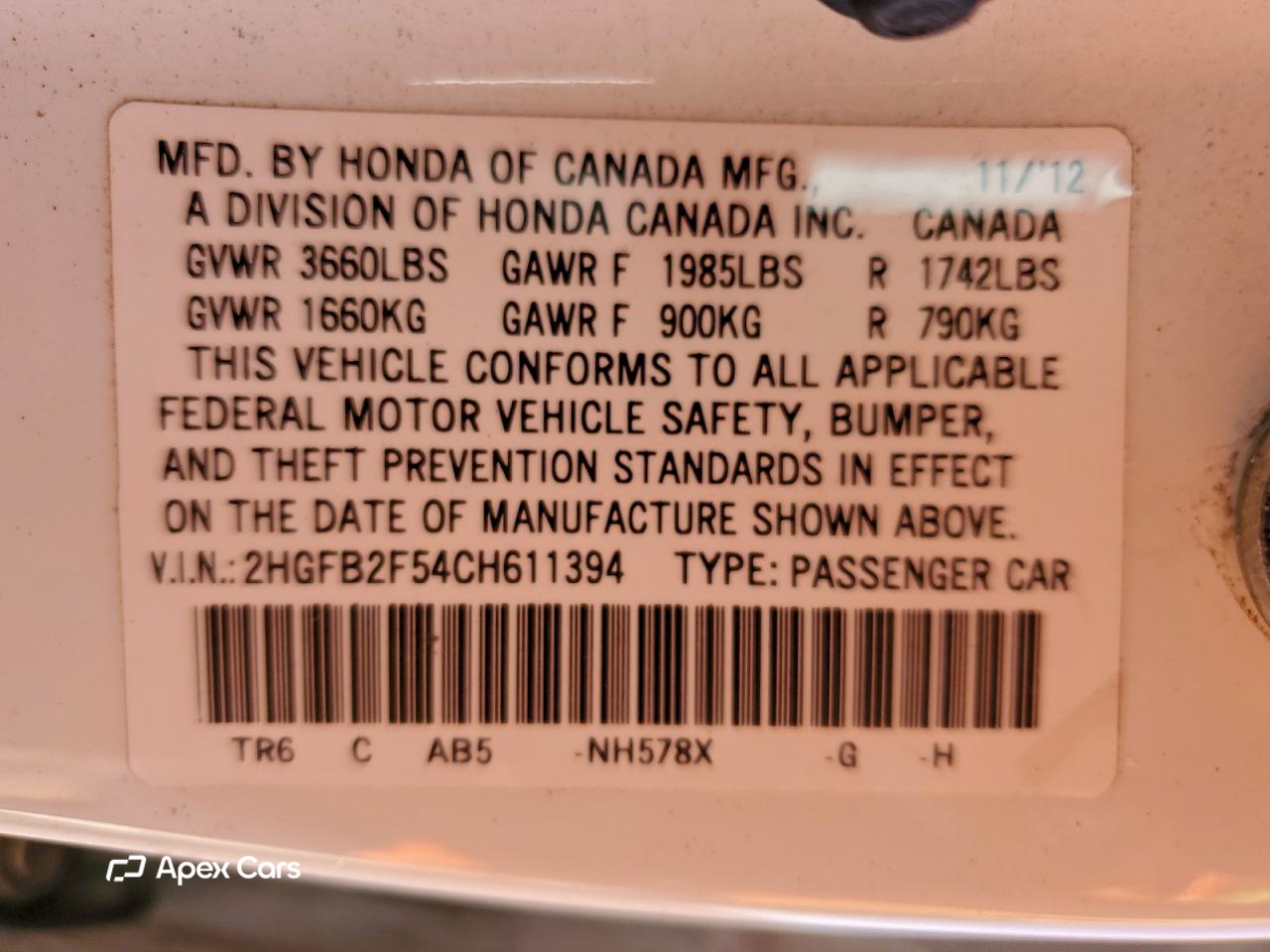 Honda Civic 2012