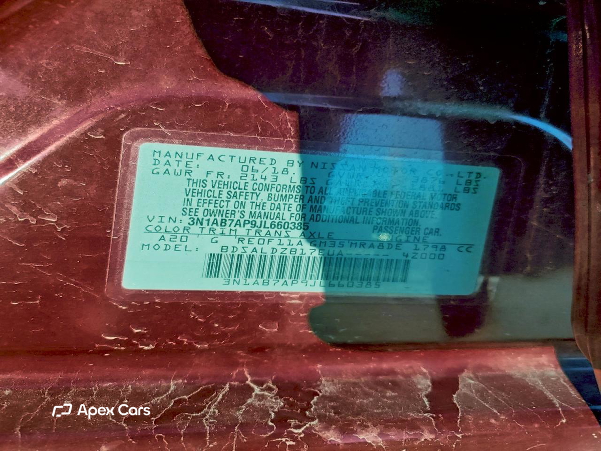 Nissan Sentra 2018