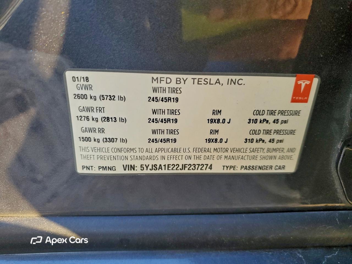 Tesla Model S 2018
