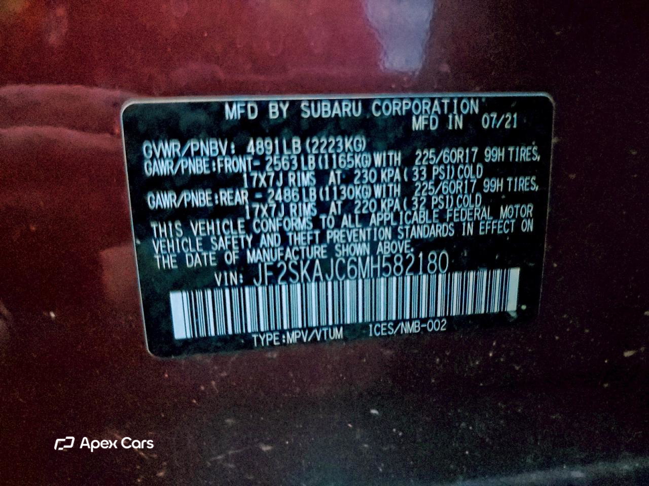 Subaru Forester 2021