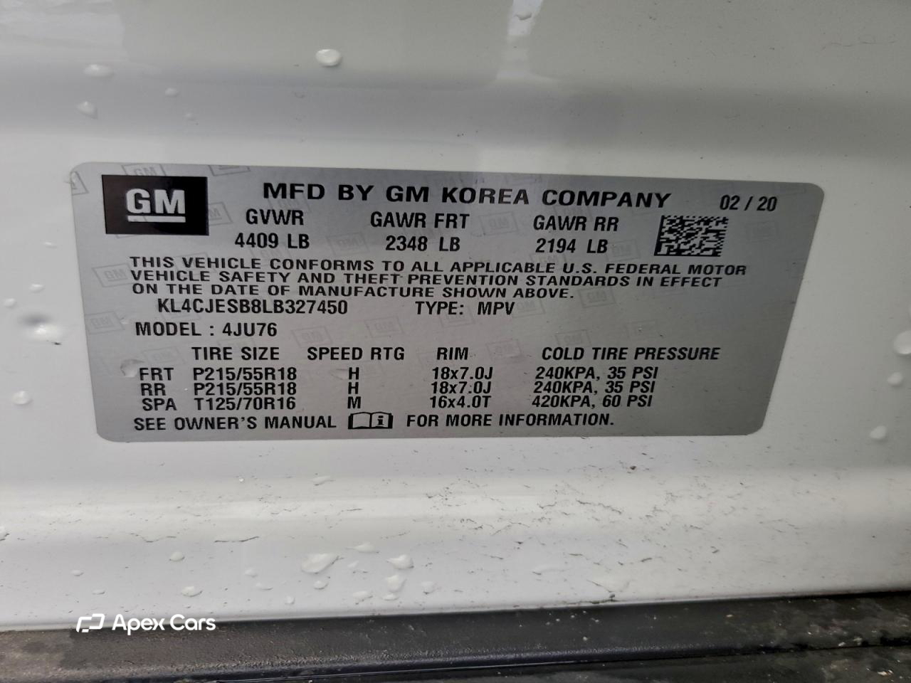 Buick Encore 2020