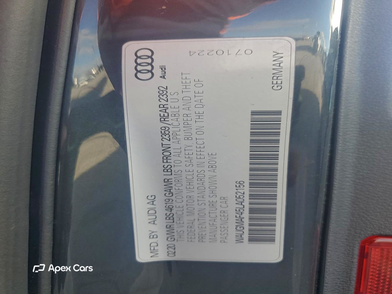 Audi A4 2020