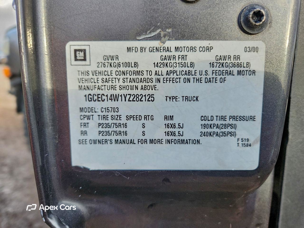 Chevrolet Silverado 2000