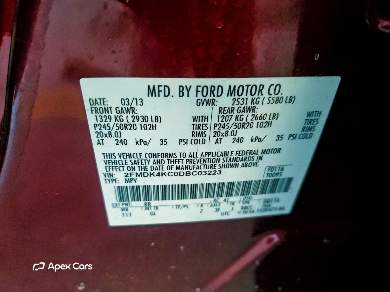 Ford Edge 2013