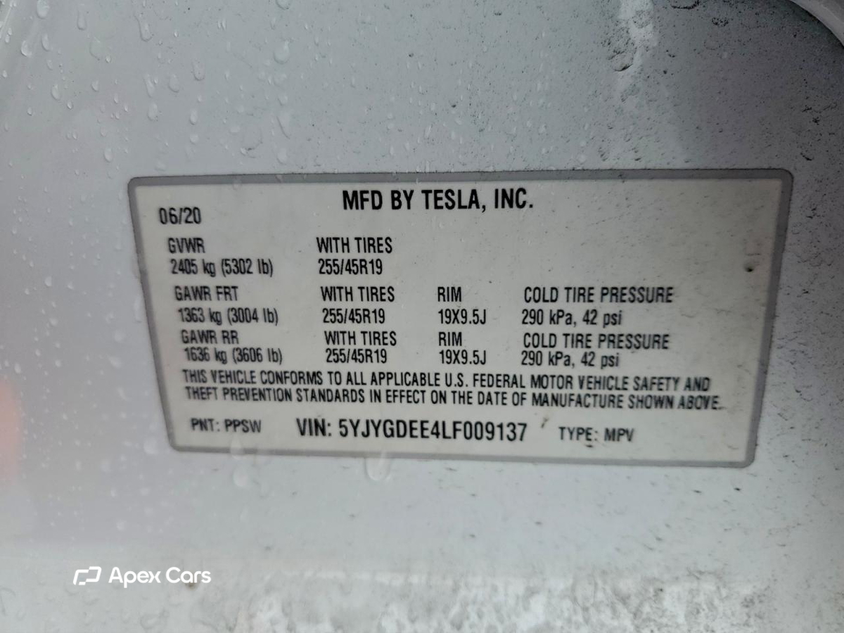 Tesla Model Y 2020