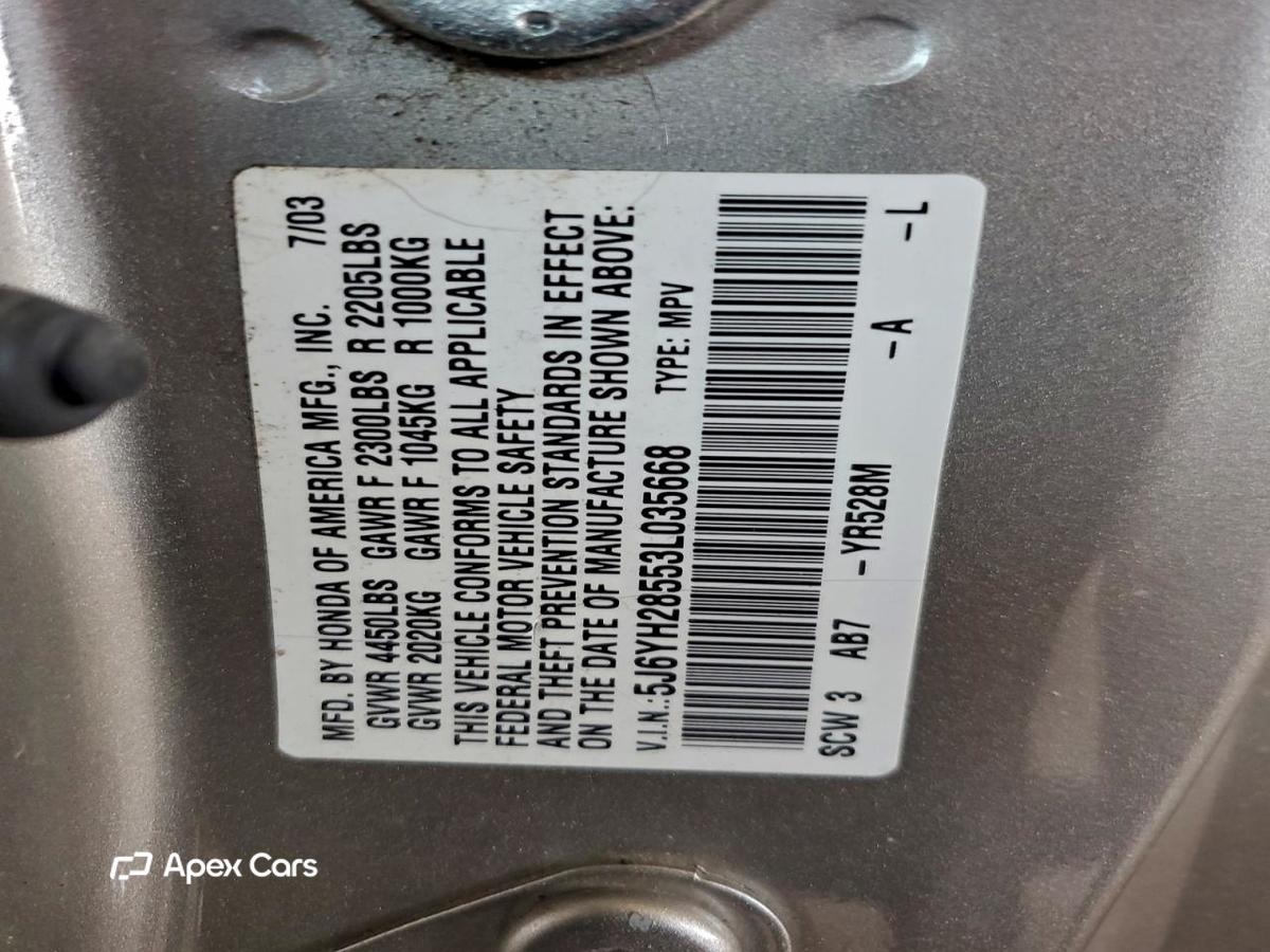 Honda Element 2003