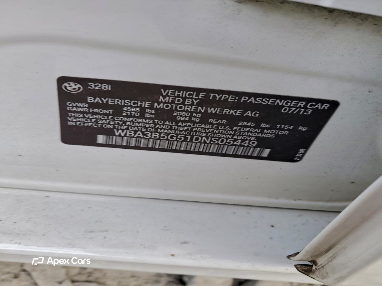 BMW Series 3 2013