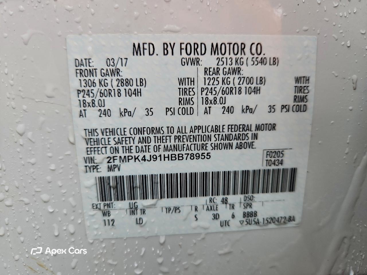 Ford Edge 2017