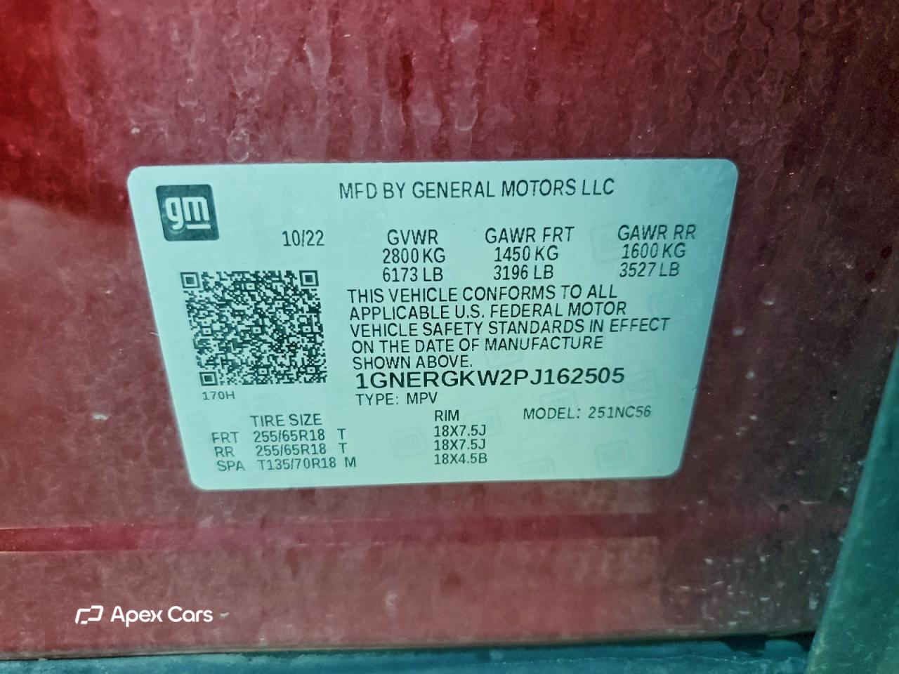 Chevrolet Traverse 2023