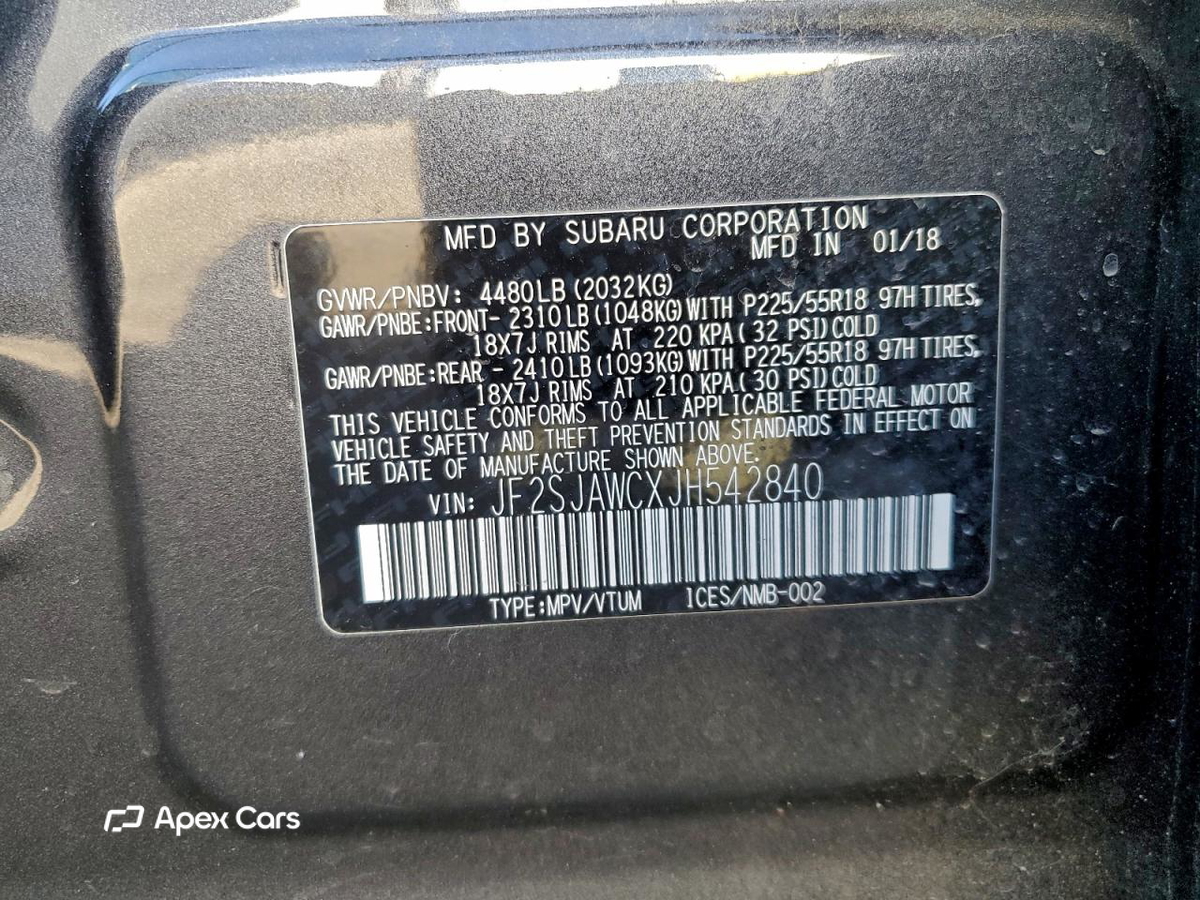 Subaru Forester 2018