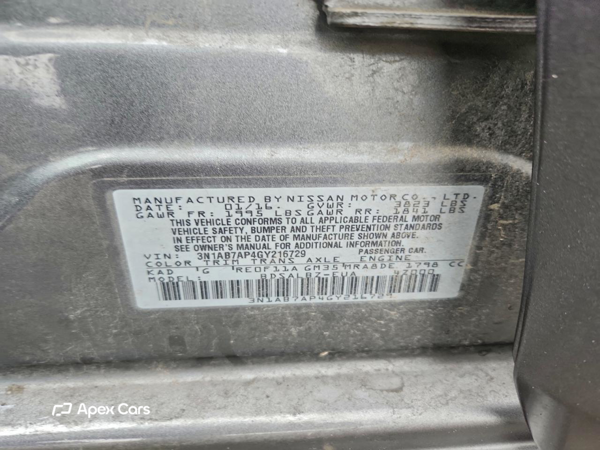 Nissan Sentra 2016